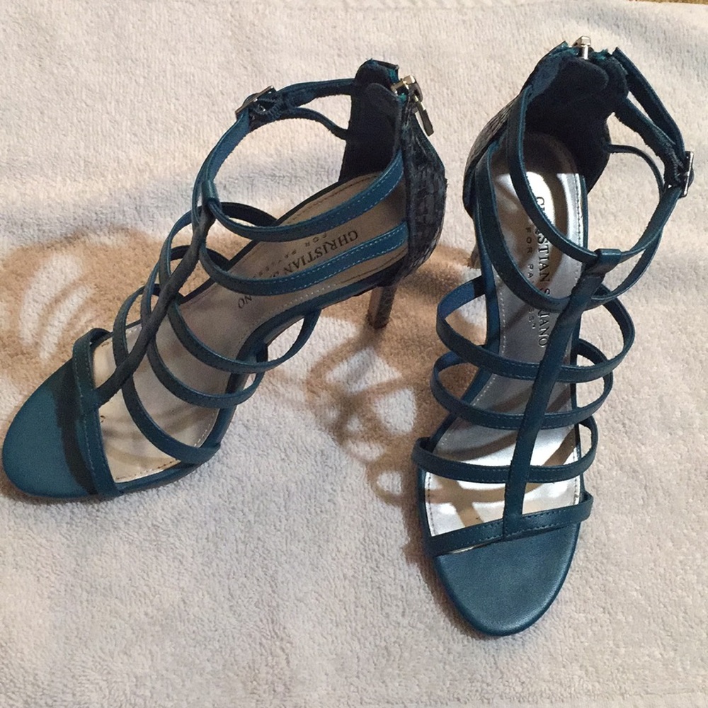 Size 5 strappy heel